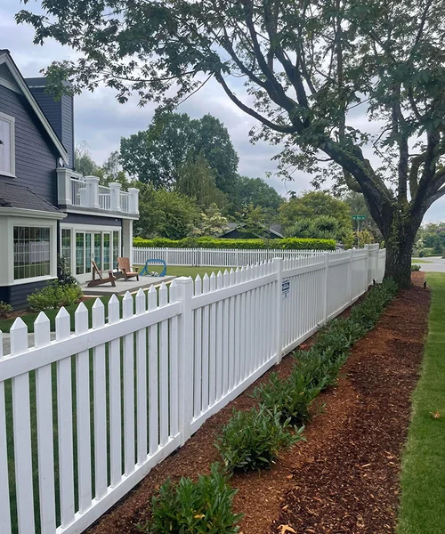 Vinyl Fence in Covington 